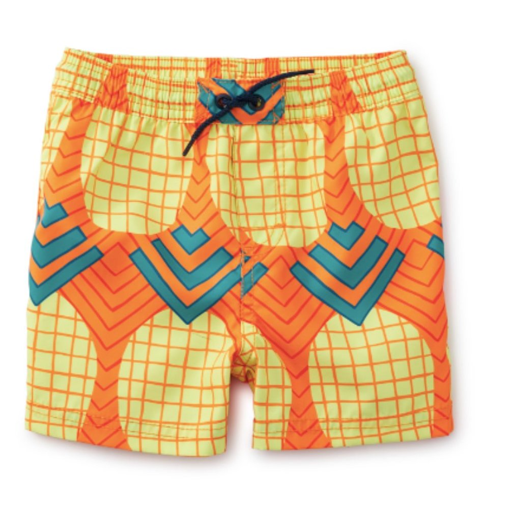 NEW Tea Collection Boys Swim Trunks Size 18-24mos (NWT)
